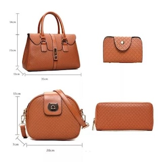 Foto 2 | Foto 2 | Set 6 Bolsas Retro Clásica Dorado