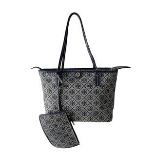 Foto 5 | Foto 5 | Bolsa Estilo Tote Monogram Tory Burch Gris