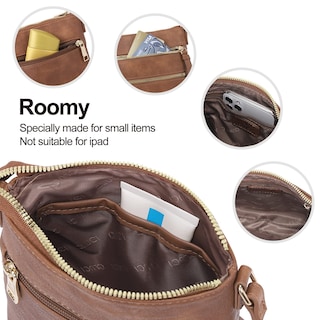 Foto 5 | Foto 5 | Monederos Tipo Bandolera Cluci Small Para Mujer Con Correa Ajustable - Venta Internacional.