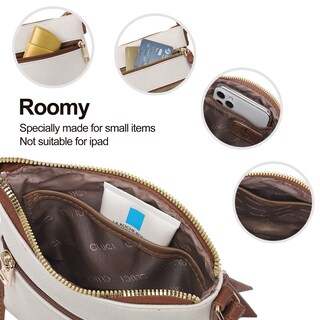 Foto 4 | Foto 4 | Monederos Tipo Bandolera Cluci Small Para Mujer Con Correa Ajustable - Venta Internacional.