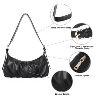 Foto 5 | Foto 5 | Bolso De Hombro Cluci Dumpling Small Hobo De Cuero Vegano Para Mujer - Venta Internacional.