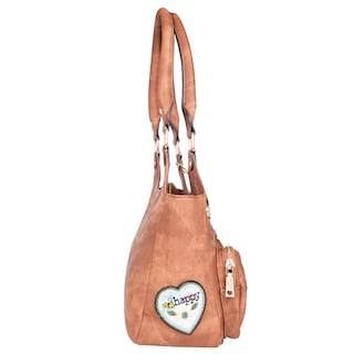 Foto 2 | Foto 2 | Bolsa Shoulder Nicole Lee Mezclilla y Parches Bordados