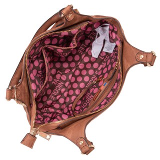 Foto 3 | Foto 3 | Bolsa Shoulder Nicole Lee Mezclilla y Parches Bordados