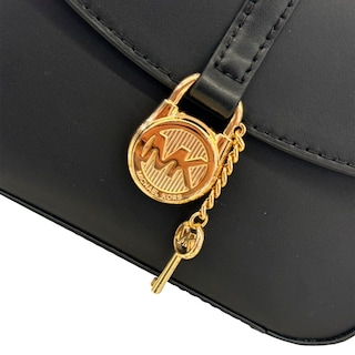 Foto 4 | Foto 4 | Bolsa Michael Kors Lyra Flap Shoulder Crossbody 35f4g1yc1l Color Negro