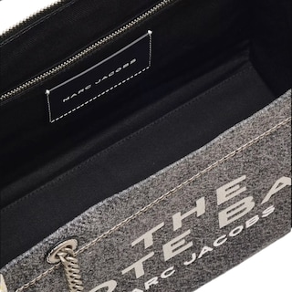 Foto 5 | Foto 5 | Bolso The Marc Jacobs Denim Chain Tote Medium Black