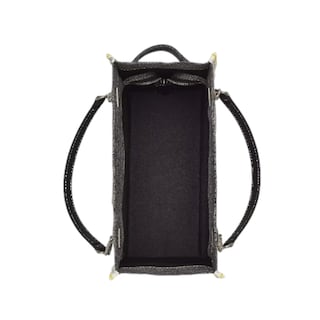 Foto 6 | Foto 6 | Bolso The Marc Jacobs Denim Chain Tote Medium Black