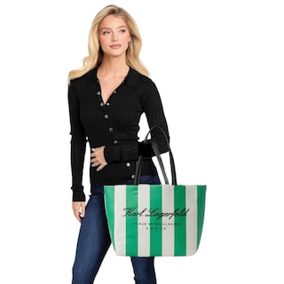 Foto 5 | Foto 5 | Bolsa Shoulder Karl Lagerfeld Verde París