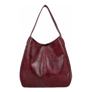Foto 1 | Foto 1 | Bolso Vintage De Piel Para Mujer Con Gran Capacidad Y Diseño De Lujo - Venta Internacional.