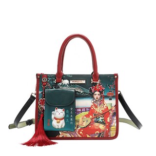 Foto 5 | Foto 5 | Bolsa Tote Nicole Lee Estampada Akiko La Belleza