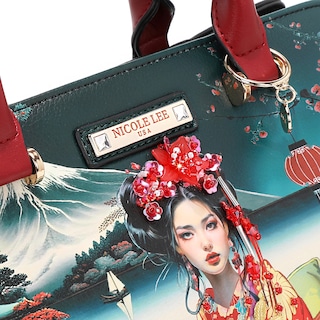 Foto 7 | Foto 7 | Bolsa Tote Nicole Lee Estampada Akiko La Belleza