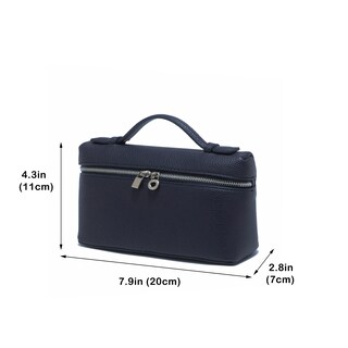 Foto 4 | Foto 4 | Bandolera Rejolly de Piel Azul Marino para Mujer - Venta Internacional