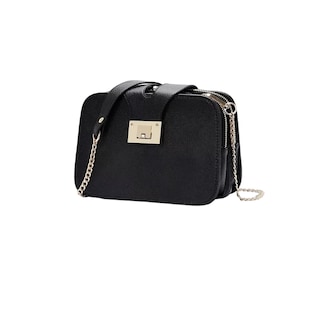 Foto 1 | Foto 1 | Bolso Bandolera Con Hebilla Decorativa Para Mujer Gris Oscuro
