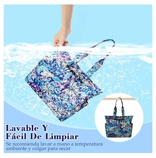 Foto 3 | Foto 3 | Bolsa Tote Para Mujer Con Diseño De Hojas