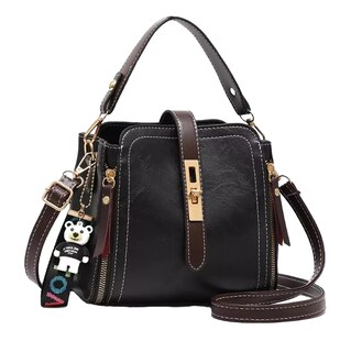 Foto 1 | Foto 1 | Bolsa Crossbody Ajustable Para Mujer Moderna Negro