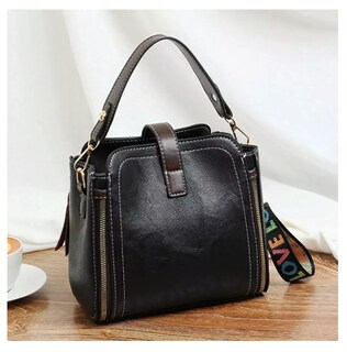 Foto 2 | Foto 2 | Bolsa Crossbody Ajustable Para Mujer Moderna Negro