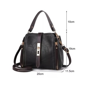 Foto 5 | Foto 5 | Bolsa Crossbody Ajustable Para Mujer Moderna Negro