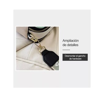 Foto 4 | Foto 4 | Bolsa Bandolera Minimalista Para Mujer Negra