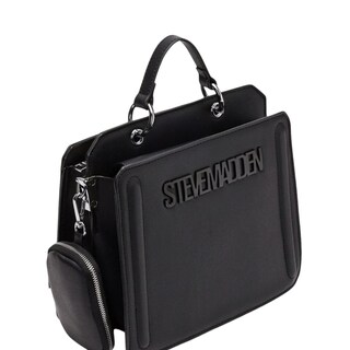 Foto 3 | Foto 3 | Combo de Bolsas Seteve Madden Bevelyn Black & Plata Steve Madden