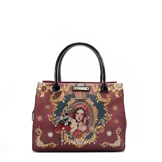 Foto 1 | Foto 1 | Bolsa Cuadrada De Nicole Lee Estampado The Queen