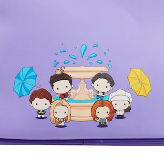Foto 6 | Foto 6 | Bolso De Hombro Loungefly Friends Tv Series Front Door Chibi Art - Venta Internacional.