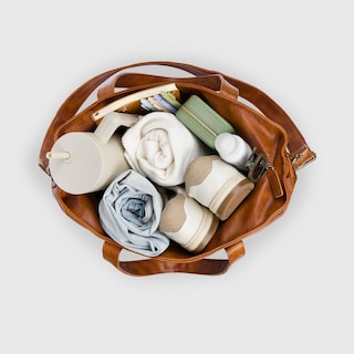 Foto 4 | Foto 4 | Bolsa De Piel Sintética Marrón, Sencilla Y Moderna, Grande, Para Portátil De 17 Pulgadas - Venta Internacional.