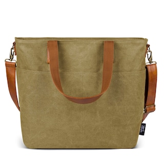 Foto 2 | Foto 2 | Bolsa De Lona Grande, Moderna Y Sencilla, Color Oliva, Para Portátil De 17 Pulgadas - Venta Internacional.