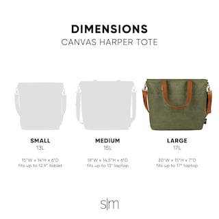 Foto 3 | Foto 3 | Bolsa De Lona Grande, Moderna Y Sencilla, Color Oliva, Para Portátil De 17 Pulgadas - Venta Internacional.