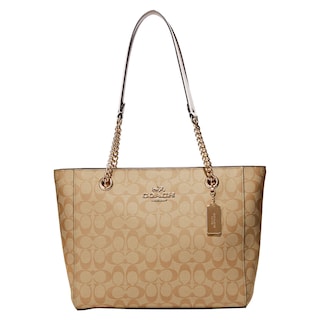 Foto 1 | Foto 1 | Bolso De Mano Coach Cammie Chain, Color Caqui Claro, Tiza Para Mujer - Venta Internacional.