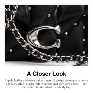 Foto 4 | Foto 4 | Bandolera Coach Tabby 20 De Piel Negra Para Mujer - Venta Internacional.
