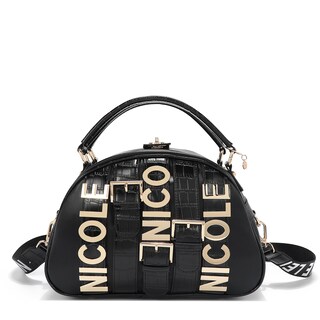 Foto 7 | Foto 7 | Bolsa Dome Nicole Lee con Cinturón de Hebilla Metálica