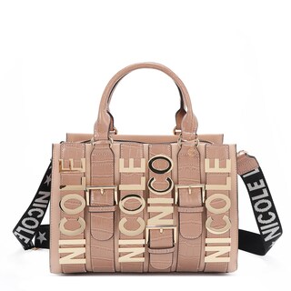 Foto 3 | Foto 3 | Bolsa Tote Nicole Lee con Cinturón de Hebilla Metálica