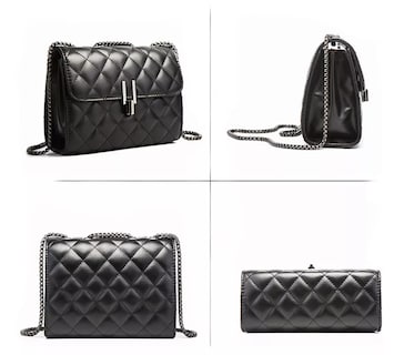 Foto 4 | Foto 4 | Bolso Bandolera Hombro Para Mujer Gol Negro