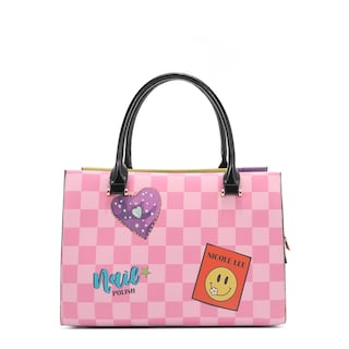 Foto 2 | Foto 2 | Bolsa Cuadrada De Nicole Lee Estampado Nail Polish
