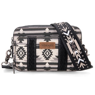 Foto 1 | Foto 1 | Bandolera Montana West Wrangler Boho Aztec Black Para Mujer - Venta Internacional.