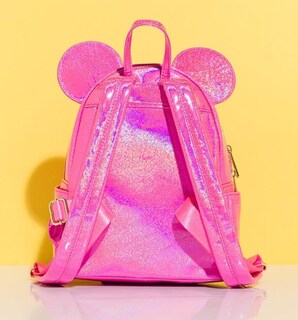Foto 5 | Foto 5 | Bandolera Loungefly Disney Minnie Mouse Con Purpurina Rosa - Venta Internacional.
