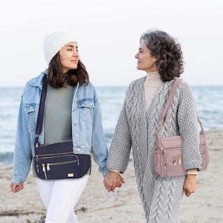 Foto 7 | Foto 7 | Bandolera Npbag Para Mujer Impermeable Violeta - Venta Internacional.