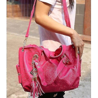 Foto 1 | Foto 1 | Bolso De Hombro Hobo De Piel De Lujo Huoguo, Negro - Venta Internacional.