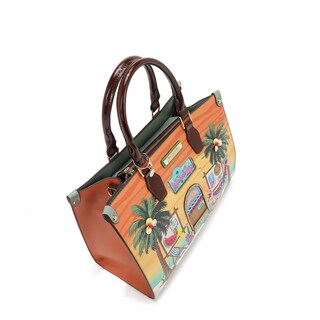 Foto 3 | Foto 3 | Bolsa Cuadrada De Nicole Lee Estampada Sun & Sand