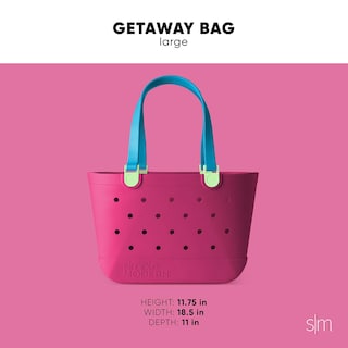 Foto 3 | Foto 3 | Bolsa De Playa Simple Modern Getaway 80's Mix De Goma Impermeable - Venta Internacional.