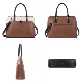 Foto 6 | Foto 6 | Maletín Cluci Oil Wax Leather Para Portátil De 15.6 Pulgadas, Color Marrón - Venta Internacional.
