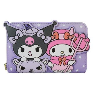 Foto 1 | Foto 1 | Wallet Loungefly Sanrio Kuromi Y My Melody Halloween - Venta Internacional.