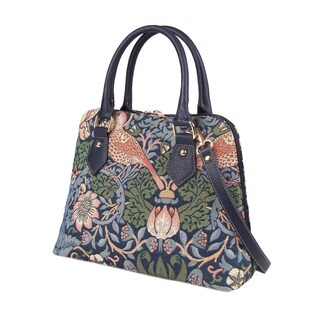 Foto 2 | Foto 2 | Bolso Signare William Morris Lienzo/tapiz Convertible Azul - Venta Internacional.