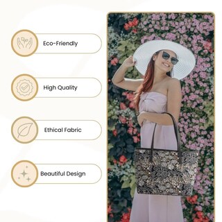 Foto 5 | Foto 5 | Bolso De Hombro Signare Tapestry Gustav Klimt Kiss Design - Venta Internacional.