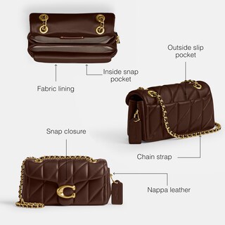 Foto 3 | Foto 3 | Bandolera Coach Tabby 20 B4/piel De Gamuza Acolchada De Arce - Venta Internacional.