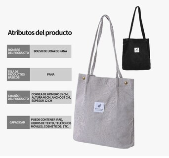 Foto 3 | Foto 3 | 2 Bolsas De Organizador Bolsas Y Bolsas De Compras