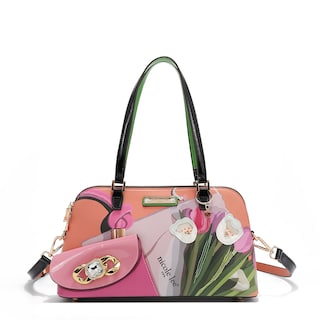 Foto 7 | Foto 7 | Bolsa Dome De Nicole Lee Estampado Violet Blossom