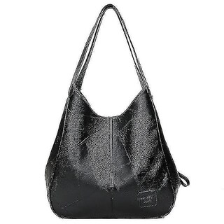 Foto 1 | Foto 1 | Bolso De Hombro Huoguo Vintage Para Mujer Negro - Venta Internacional.