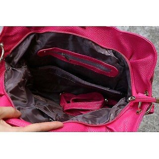 Foto 6 | Foto 6 | Bolso De Hombro Hobo De Piel De Lujo Huoguo Negro - Venta Internacional.