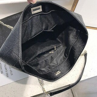 Foto 3 | Foto 3 | Bolsos De Hombro De Cuero Para Mujer Huoguo Negros 45 X 12 X 30 Cm - Venta Internacional.
