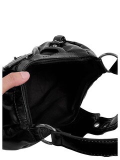 Foto 3 | Foto 3 | Bolso De Hombro Verdusa Y2k Con Hebilla Gótica  Punk  Hobo - Venta Internacional.